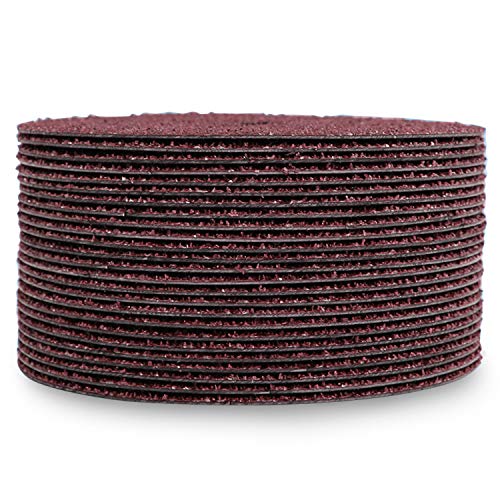 BHA Aluminum Oxide Resin Fiber Sanding and Grinding Discs, 5” x 7/8”, 80 Grit - 25 Pack - NewNest Australia