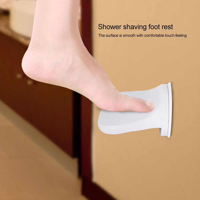 Shower Foot Rest, Suction Cup Foot Rest Plastic Non-Slip Bathroom Shower Foot Support Safe Grip Shaving Bathing Leg Aid Step Rest for Woman Back Pain Sufferers - NewNest Australia