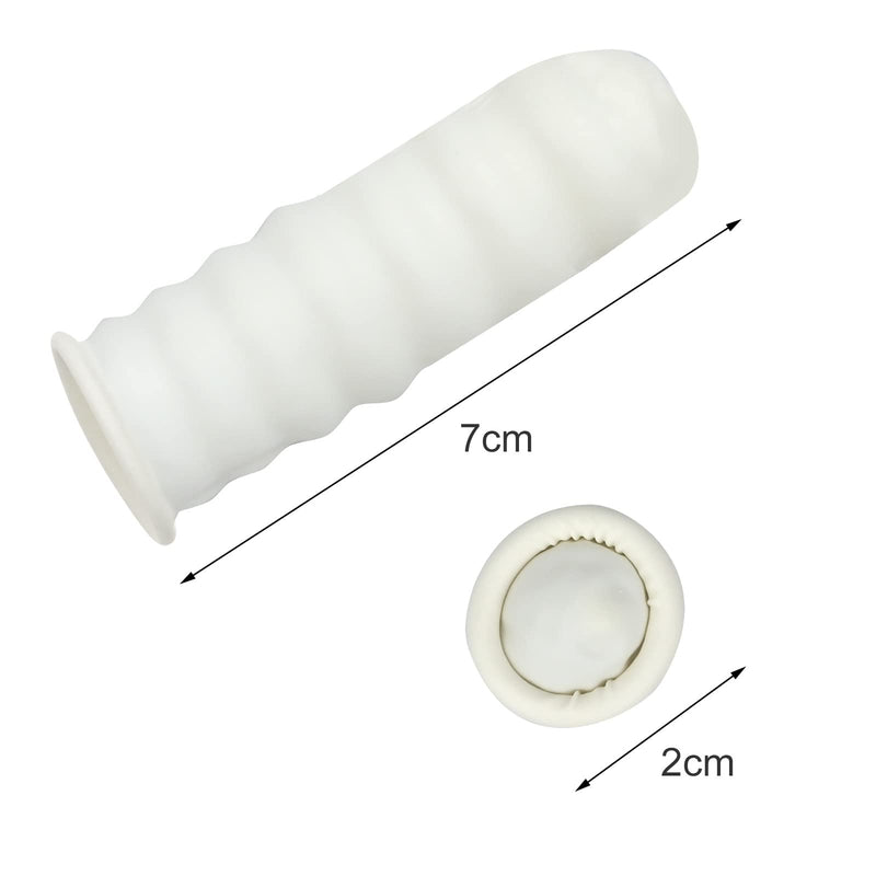 Yanclife Pack Of 300 Latex Finger Cots, Finger Protection, Waterproof Finger Cots, Thumb Protection, Finger Sleeves, Finger Bandages, Finger Protective Cap For Tattoo Beauty Cleaning Jewelery Electronic Repair - NewNest Australia