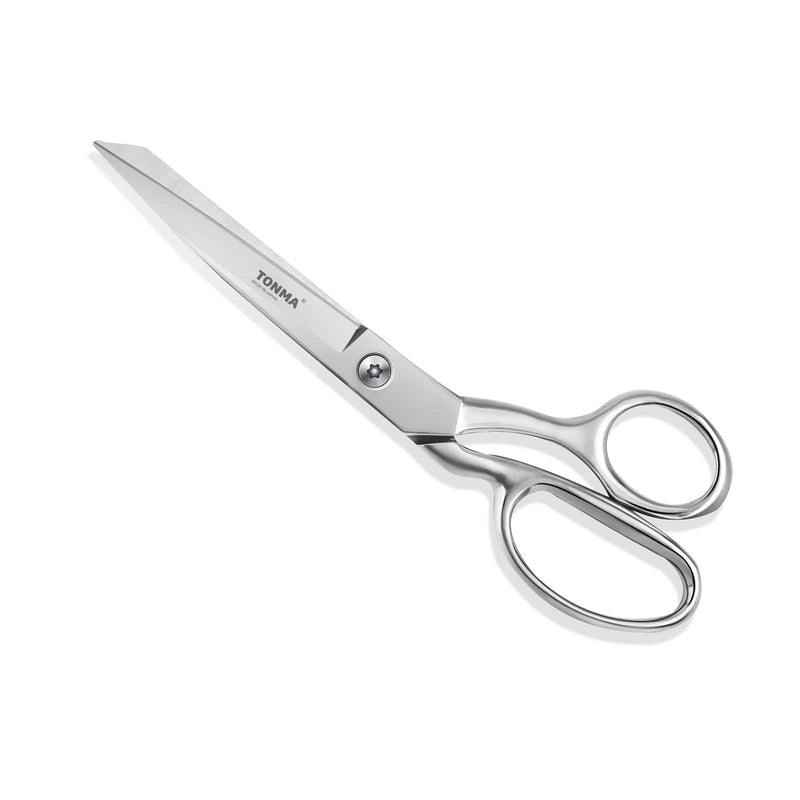 TONMA Sewing Scissors [Made in Japan] 9 Inch Professional Fabric Scissors, Heavy Duty Industrial Japanese All Stainless Steel Dressmaker Tailor Shears, Ideal for Cutting Fabric Cloth Denim Leather - NewNest Australia