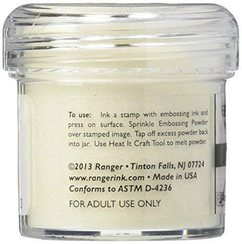 Ranger Embossing Powder, .50 Ounce Jar, Clear - NewNest Australia