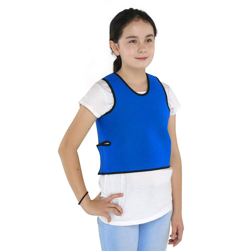 Sensory Compression Vest Sensory Processing Disorder Vest Deep Pressure Comfort for Autism Hyperactivity Mood Processing Disorders (Small 14” x 24”) Small (Pack of 1) - NewNest Australia