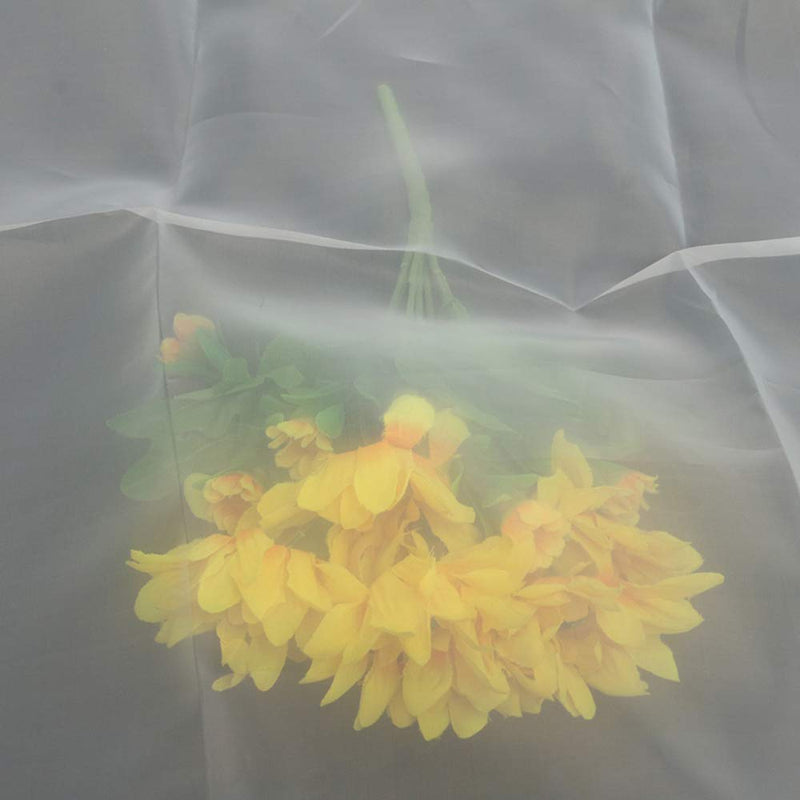 Silk Screen Printing Mesh, 100/110/120/140/160/180/200/250/300Mesh, White Yellow for Screen Printing Machine Equipment Accessories, Filter Painting, Polyester Fabric (100M/40T White) 100M/40T White - NewNest Australia