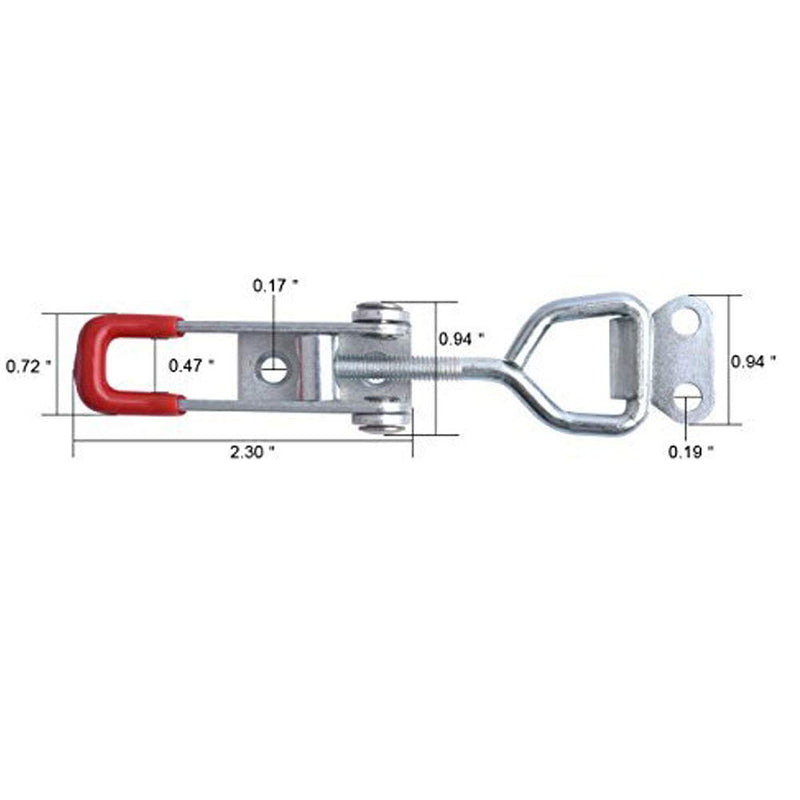 Accessbuy 5 Pack 100Kg 220lbs Holding Capacity Toggle Latch Clamp 4001 - NewNest Australia