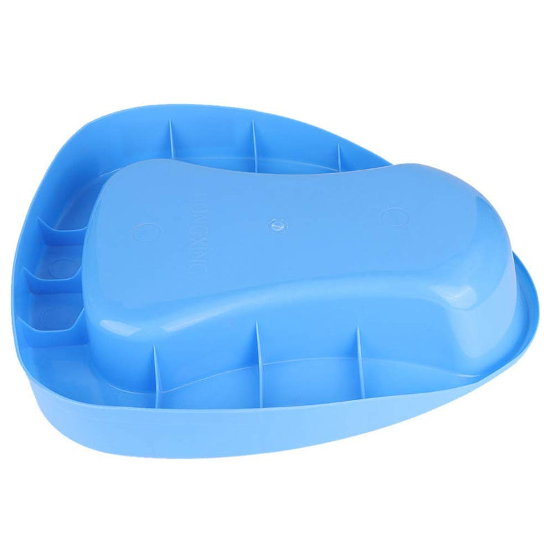 Bedpan, Blue Heavy Duty Bedpan, Firm Thick Plastic Stable Potty Healthcare Bedpan for Elderly People Pregnant Women Children Bed Bound Patient Health Economy Bedpan (Hospital & Household) - NewNest Australia