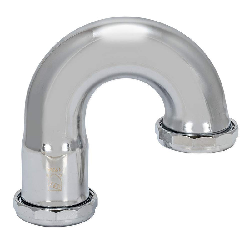 Eastman 35131 Heavy-Duty J-Bend with Slip-Joint Connection, 1-1/2 inch, Chrome - NewNest Australia