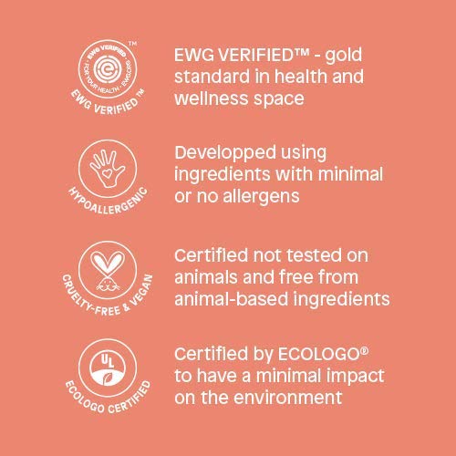 ATTITUDE Bubble Wash for Baby and Kids, EWG Verified Hypoallergenic Plant- and Mineral-Based Body Soap, Vegan and Cruelty-Free, Almond Milk, 16 Fl Oz (18313) - NewNest Australia