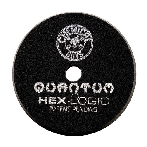 Chemical Guys BUFX116HEX6 Hex-Logic Quantum Finishing Pad, Black (6.5 Inch Pad made for 6 Inch backing plates) - NewNest Australia