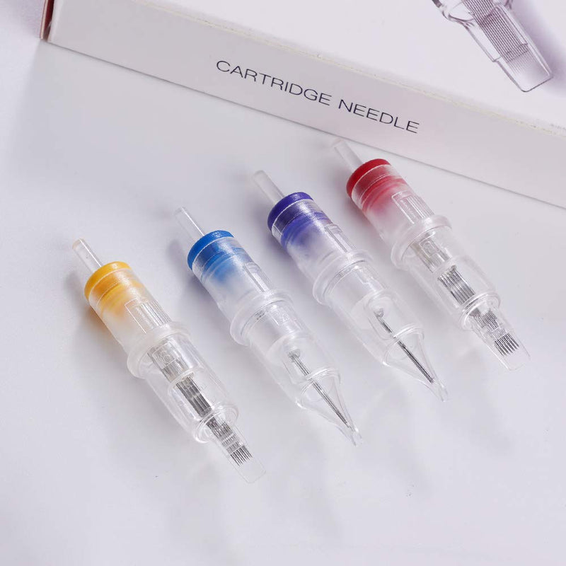 Dragonhawk Extreme Tattoo 20Pcs Cartridges Disposable Needles Standard 1201 Round Liner (1RL) 1RL - NewNest Australia