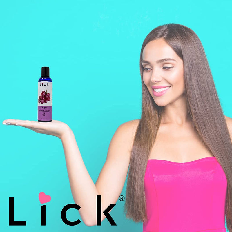 Grape Flavored Massage Oil for Massage Therapy - Relaxing Muscle Massage Men and Women with Natural Vitamin e Oil with Aromatherapy Oils for Skin use - Essential moisturizing Body Oils 4 oz - NewNest Australia