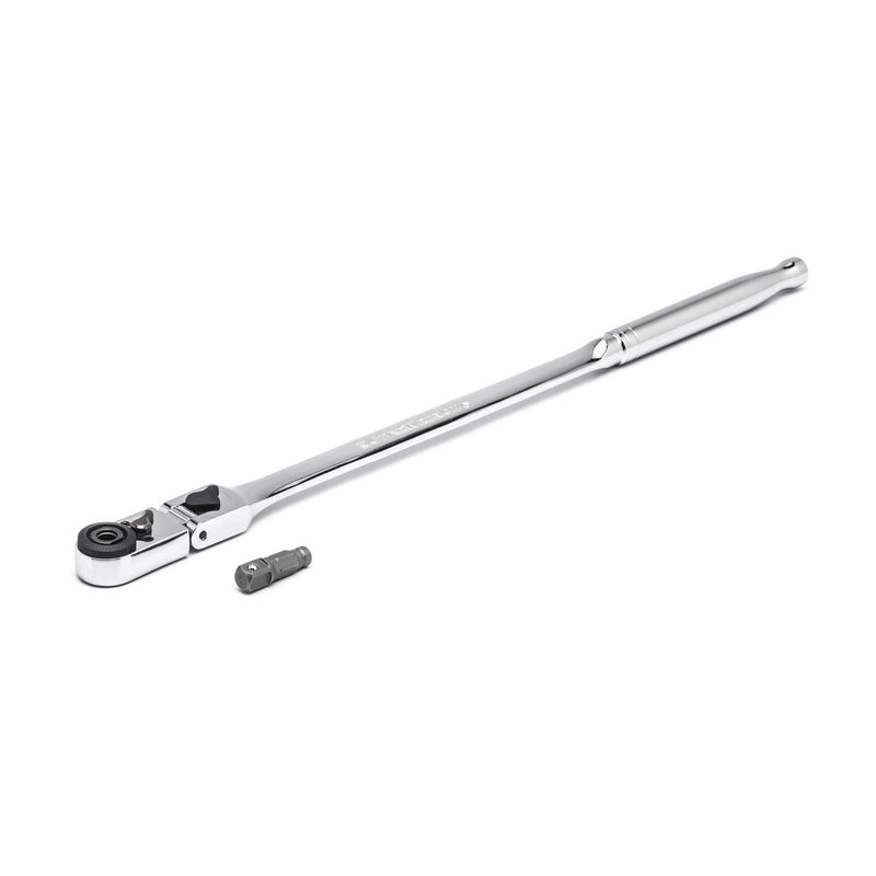 GEARWRENCH 1/4" Drive 72 Tooth Quick Release Locking Flex Slim Head Ratchet, 12" - 81030 - NewNest Australia