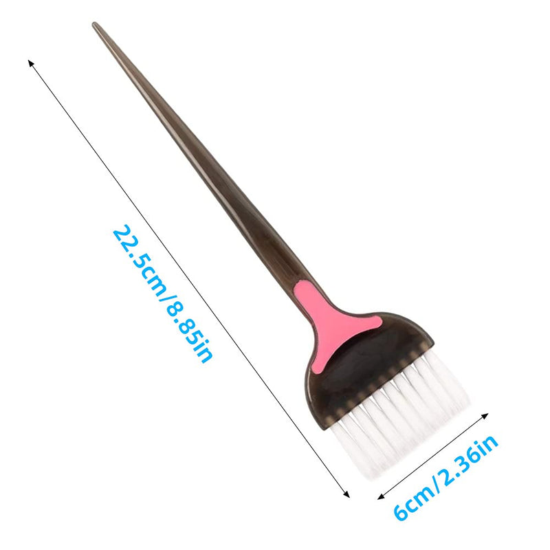 Hair Colour Brush - NETUME 2 Pack Hair Dye Brushes, Tint Dye Brush Hair Colouring Tinting Brush, Dyeing Hair Brush Tools Dye Application Brush Suitable for Hairdressing/DIY Hair Dyeing/Hair Bleach - NewNest Australia