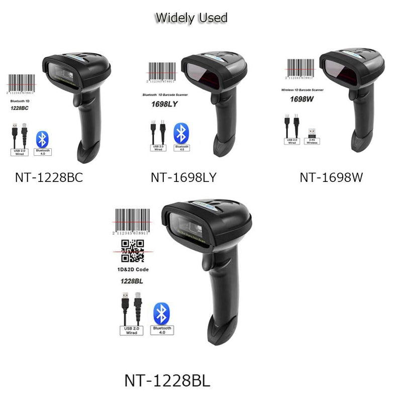 NETUM Adjustable Barcode Scanner Stand Hands Free Barcode Scanning Bar-Code Reader Cradle Holder Adjustable Goose Neck Stand for NT-1698W NT1698LY NT-1228BL NT-1228BC - NewNest Australia