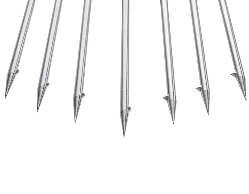 Ledytech 59~236inch 5~9 Prong Harpoon Gaffs Barbed Diving Spears Gig, Telescopic Locking Fishing Rod Harpoon Pole with 8mm Thread 7-Prong Flat Harpoon 8mm Thread - NewNest Australia