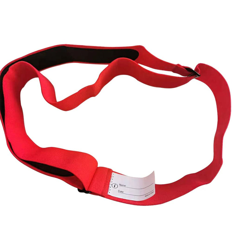 Heart Rate Monitor Chest Strap Replacement Band for Myzone Mz-3 Strap Red Medium - NewNest Australia