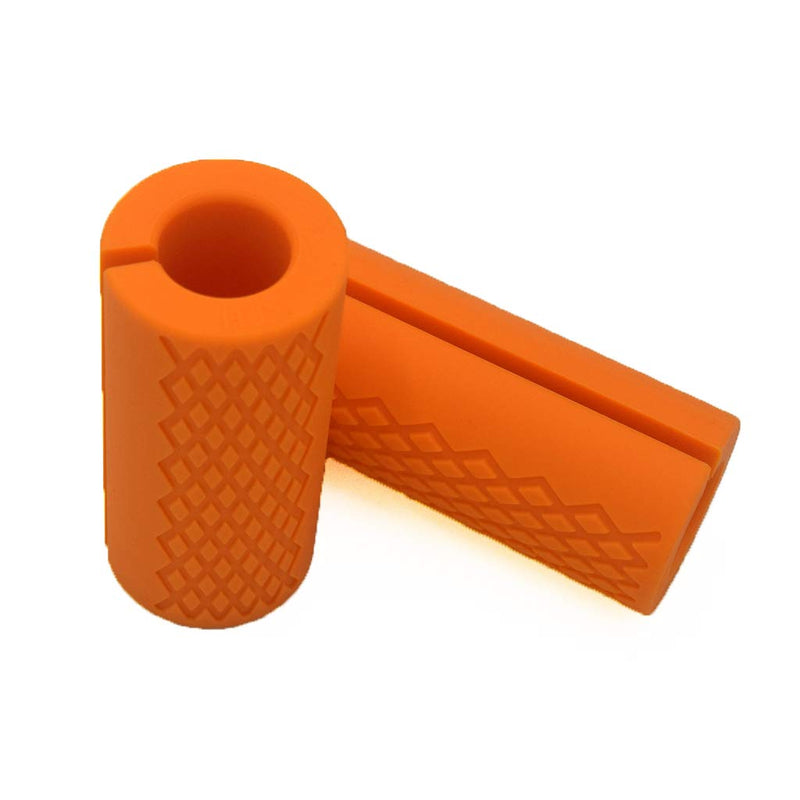 E2shop Dumbbell Grips, Thick Grips, Barbell Grips Thick Bar Adapter Muscle Builder Weightlifting Fat Bar Grips (Yellow) - NewNest Australia