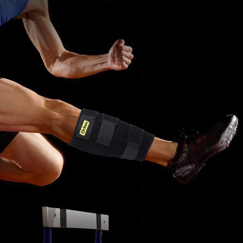 ZJchao Compression calf bandage calf compression, calf bandage muscle fiber tear adjustable calf support neoprene compression to relieve tight calves muscle pain torn calf swelling - NewNest Australia