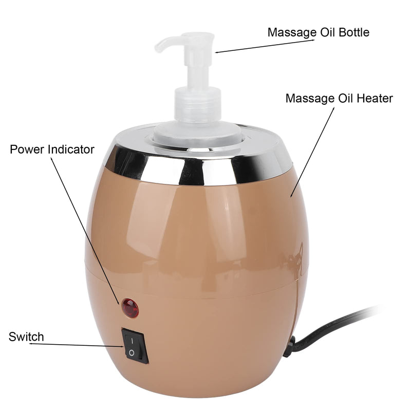 Fyearfly Electric Oil Warmer For Massage Oils, 220 V Massage Oil Heater For Quick Heating Of Essential Oils With A Temperature Of 60 ¬∞C For Lotion Cream (Eu Plug) - NewNest Australia