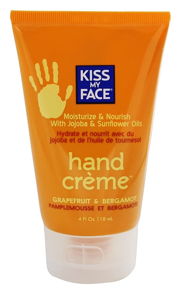 Kiss My Face Hand Cream - Grapefruit And Bergamot For Unisex 4 Oz Cream - NewNest Australia