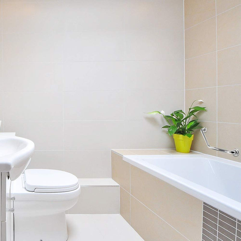 FANCYLEO EU Bathroom Grab Bar, 500mm Stainless Steel Safety Support Grab Rail Anti-Slip Handrail Towel Rails Shower Handrails Toilet Grab Handle for Elderly, Children, Disabled - NewNest Australia
