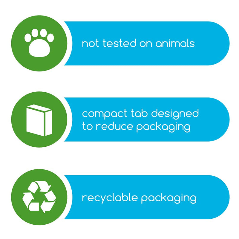 Beyond Natural Dishwasher Tablets - Fragrance & Dye Free - ZERO PLASTIC WASTE - Certified Biobased (1 Box of 32) - NewNest Australia