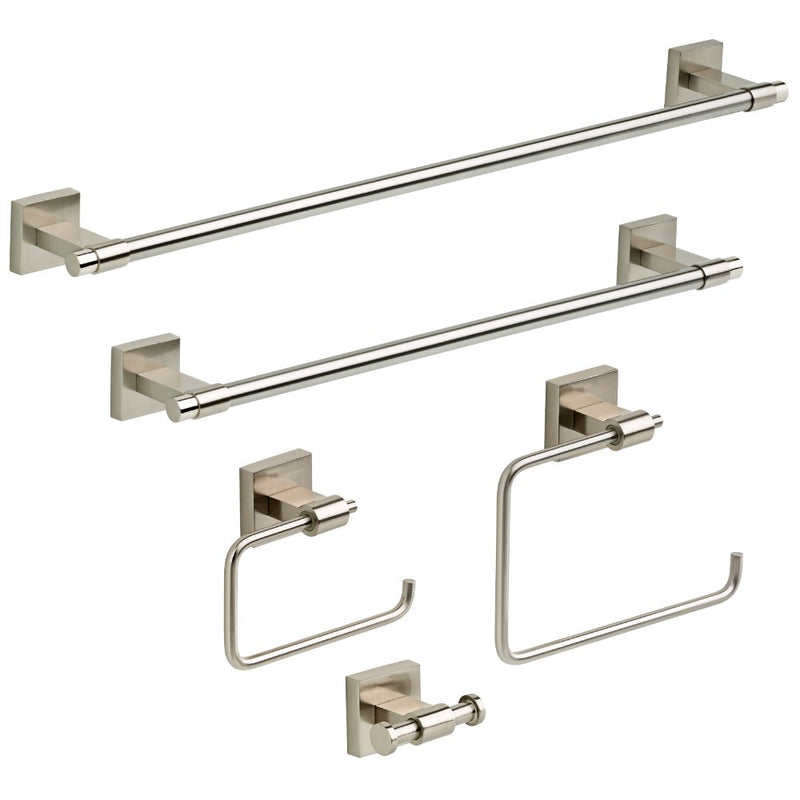 Franklin Brass MAX50-SN Maxted Toilet Tissue Paper Holder, Satin Nickel Toilet Paper Holder - NewNest Australia