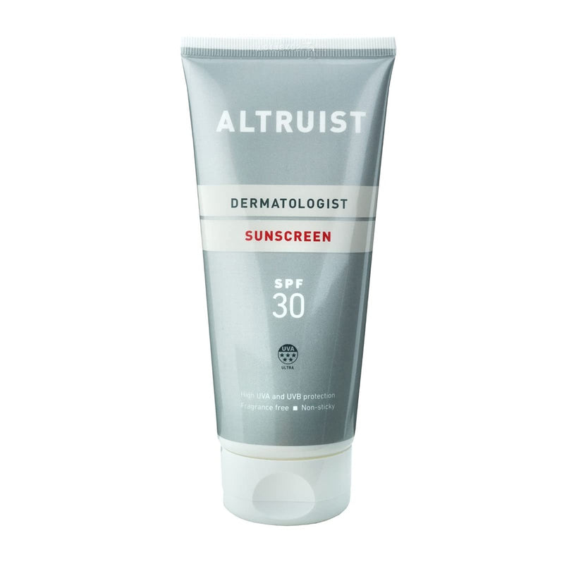 ALTRUIST. Dermatologist Sunscreen SPF 30 – Superior 5-star UVA protection by Dr Andrew Birnie, suitable for sensitive skin – 1 Litre + Dermatologist Sunscreen SPF 30 - NewNest Australia