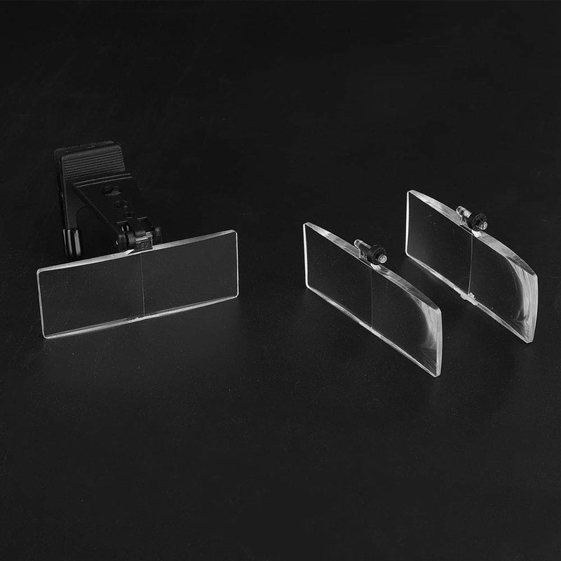Glasses magnifier - 1.5x 2.5x 3.5x magnifying case for attaching glasses magnifying glass magnifying glass for fly tying reading hobby crafts - NewNest Australia