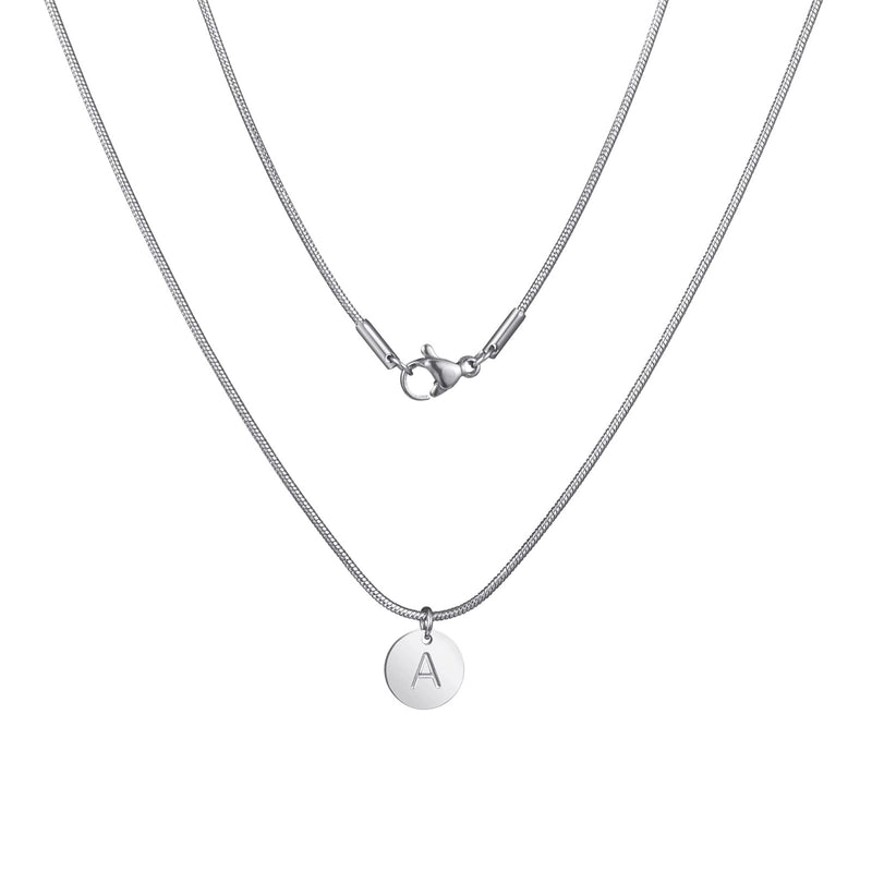 12 Pack Necklace Chains 18 Inches Stainless Steel Snake Chain Necklace with Lobster Clasps for DIY Jewelry Making, 1.2 mm - NewNest Australia