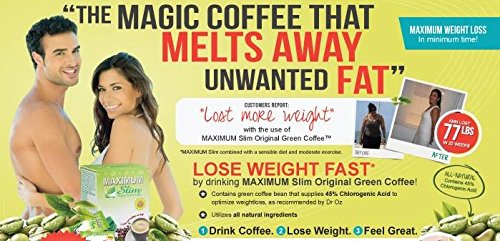 Premium Coffee BOOSTS your Metabolism DETOXES your Body & CONTROLS your Appetite. EFFECTIVE WEIGHT LOSS FORMULA has Original Green Coffee & Natural Herbal Extracts (Laxative Free), 12 - NewNest Australia