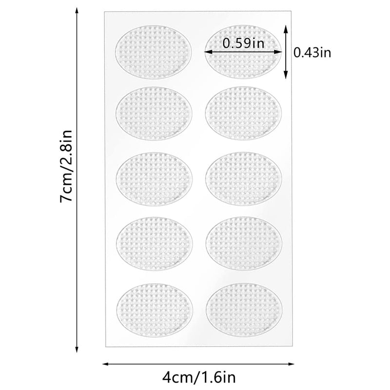 Crlldpm Pack Of 150 Ear Lobe Support Patches Invisible Earring Ear Lobe Earring Patches Waterproof Wonder Support Patches Ear Lobe Supports Heavy Earrings Stabilizers - NewNest Australia
