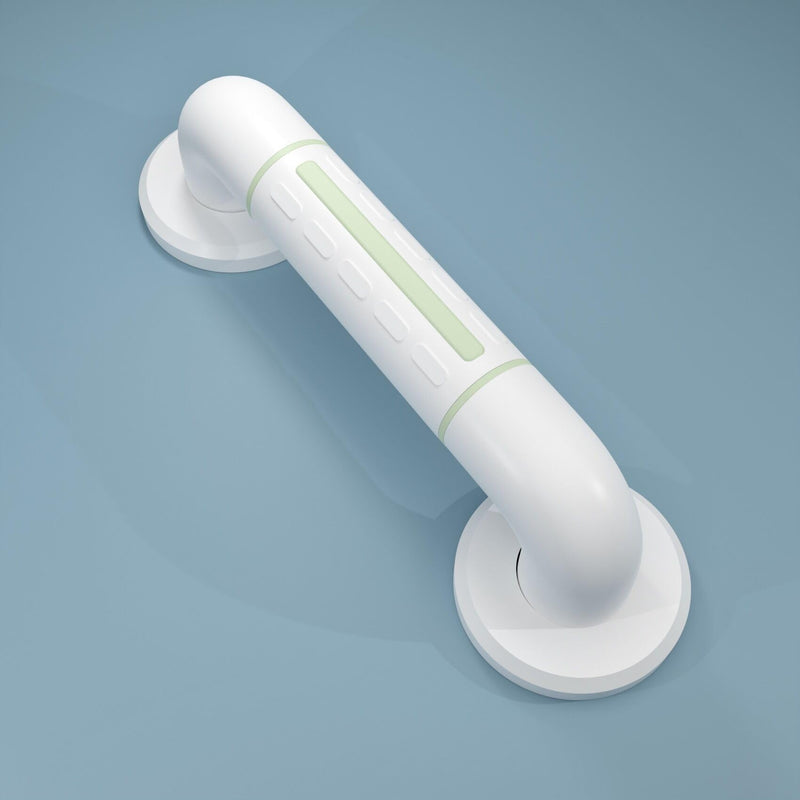 Bathroom Grab Rail Shower Safety Handle with Anti-Slip Grip Support Handles for Elderly Hand Rail for Shower, Bath Grab Handle Non Skid for Bathtub,Toilet,Bathroom, Stairway, White 30cm - NewNest Australia