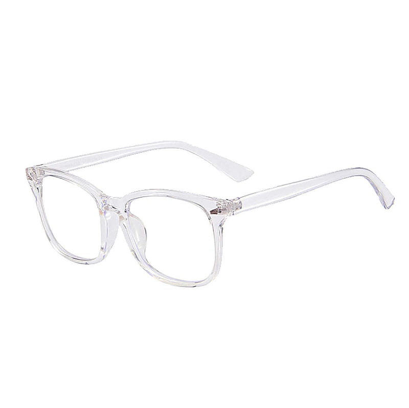 Maxjuli Blue Light Blocking Glasses,Computer Reading/Gaming/TV/Phones Glasses for Women Men(Transparent) A1-transparent - NewNest Australia