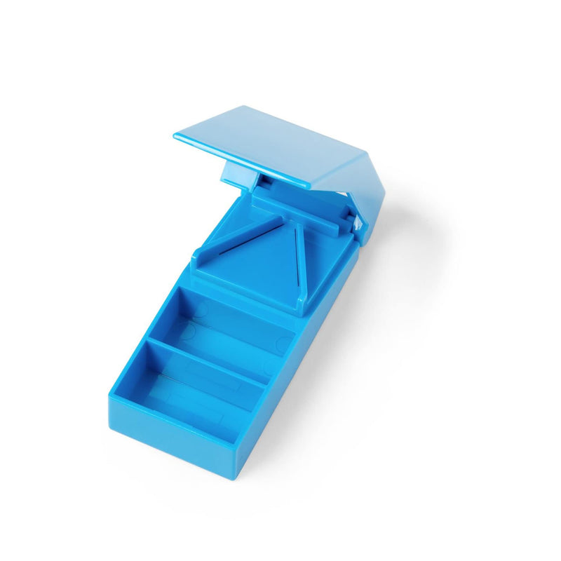 PLASTIFIC Pill Cutter, Pill Splitter Cutter for Small or Large Pills/Tablets, Pill Splitter with Pill Holder Case to Split Safely Cut Pills in Half Pill Splitter for Travel - NewNest Australia