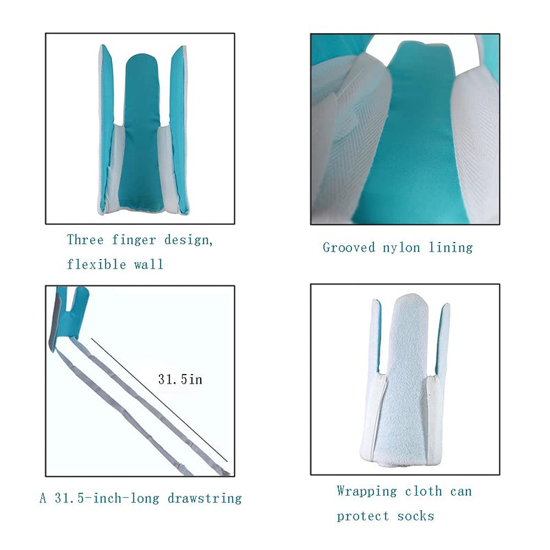 KkaFFe Sock Aid Tool for Elderly, Sock Aids for Putting and Off Socks, Sock Helper for Pregnant Women, Easy On and Off Stocking Slider, Handicapped Avoid Bending Sock Helper Aids Tool - NewNest Australia