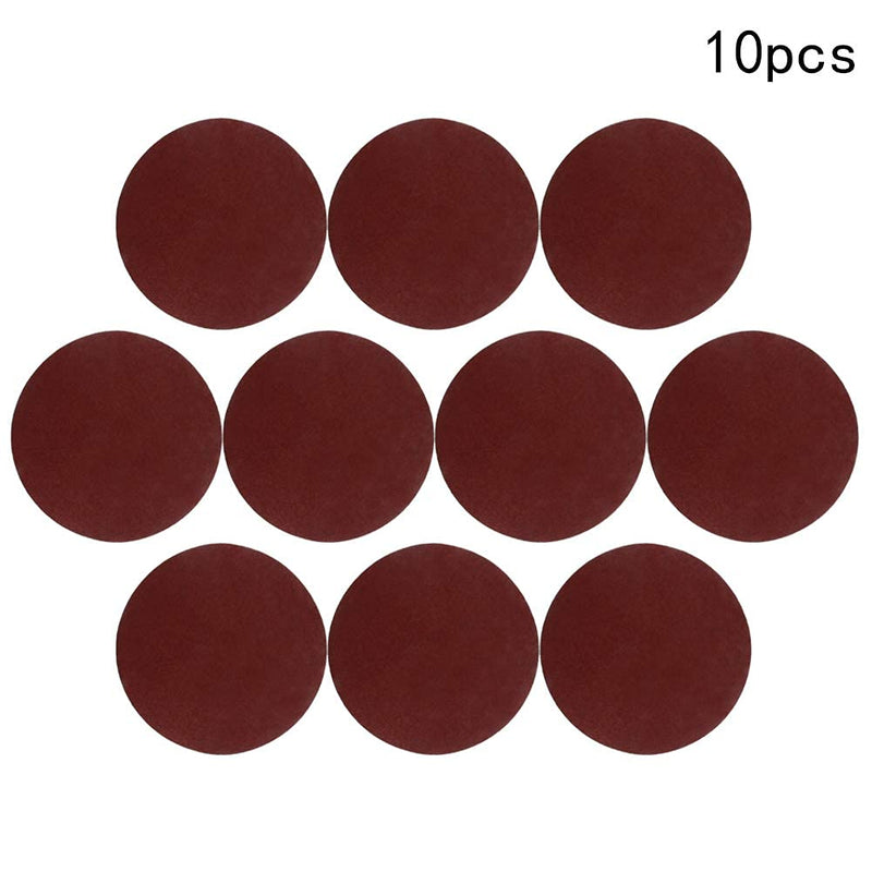 Auniwaig 9-Inch PSA Sanding Disc 40 Grit Aluminum Oxide Self Stick Adhesive Round Shape Sanding Paper NO-Hole for Random Orbital Sander and Belt Disc Sander 10PCS - NewNest Australia