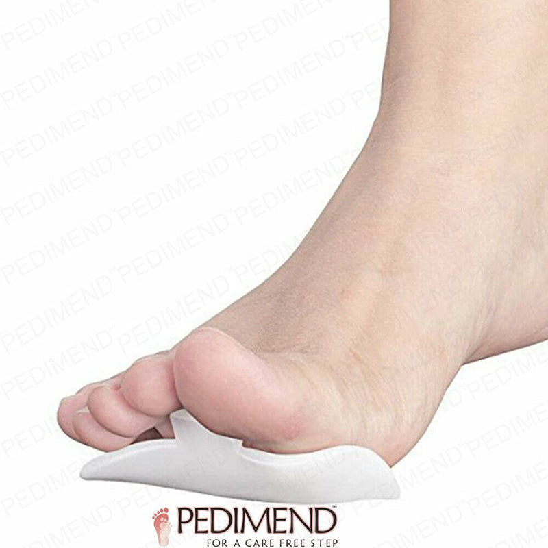 Pedimend Mortons Neuroma Running Support - 4 Pieces | Pressure Relieving Pads | Metatarsalgia Insoles | Rapid Pain Relief Sore Feet | Ball of Foot Soft Cushion | Shoe Padding Metatarsal Half Inserts - NewNest Australia