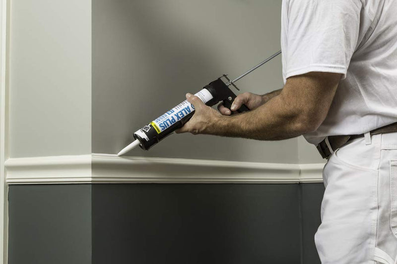 DAP INC 18152 10.1oz White Alex Plus Acrylic Latex Caulk with Silicone 10.1 FL OZ - NewNest Australia