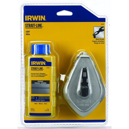IRWIN STRAIT-LINE Chalk Line, Classic Reel, Blue, 100 ft. (1932880) - NewNest Australia