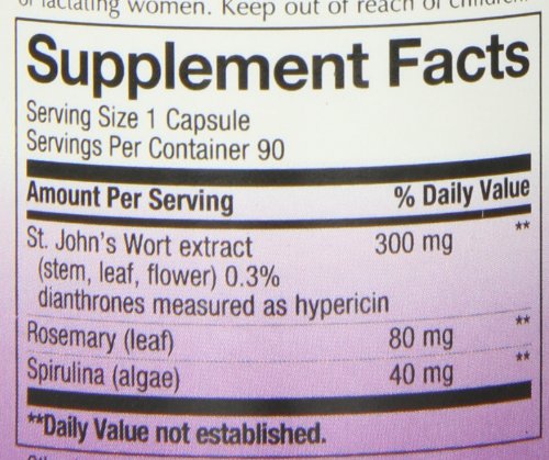 Nature’s Way St. John’s Wort, Premium Extract, Promotes Positive Outlook, Non-GMO, 90 Capsules 90 Count (Pack of 1) - NewNest Australia