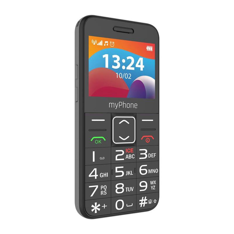 myPhone Halo 3 LTE Robust mobile phone for seniors with charging station, large 1400 mAh battery, SOS button and flashlight - NewNest Australia