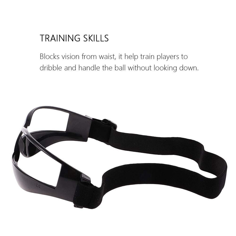 TEKCAM 6 Pack Basketball Dribble Goggles Basketball Training Aid Dribbling Glasses Specs Team Professional Sports Equipment for Youth Adult Teenagers Men Women (No Glass in Goggles) - NewNest Australia