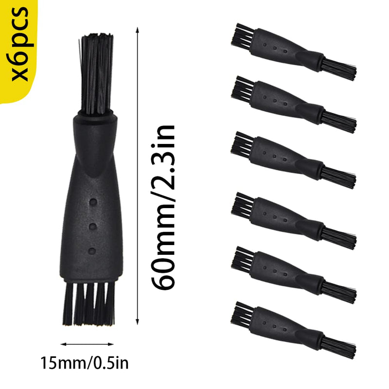 Razor brush, 6 pieces razor cleaning brush, shaving brush, electric razor cleaning brush, for removing beard residue and dust - NewNest Australia