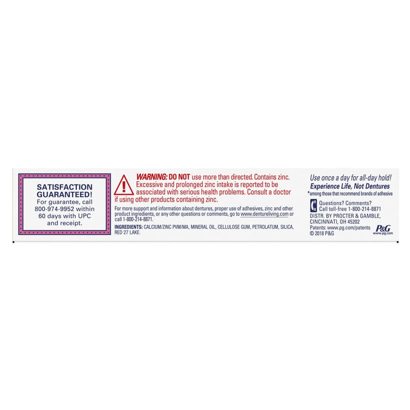 Fixodent Ultra Max Hold Denture Adhesive, 2.2 Ounce, Pack of 2 - NewNest Australia