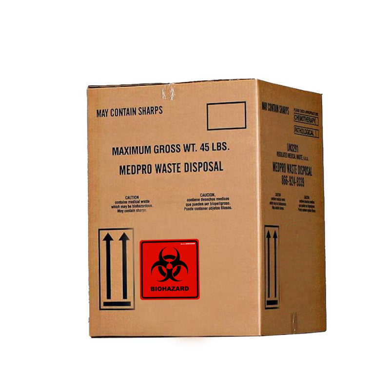 Biohazard Stickers- 5.5" x 5.5" Biohazard Labels (Pack of 10) - UV Coated Label- Biohazard Warning Sign for Labs, Hospitals and Industrial Use Universal Biohazard Symbol by Ignixia - NewNest Australia