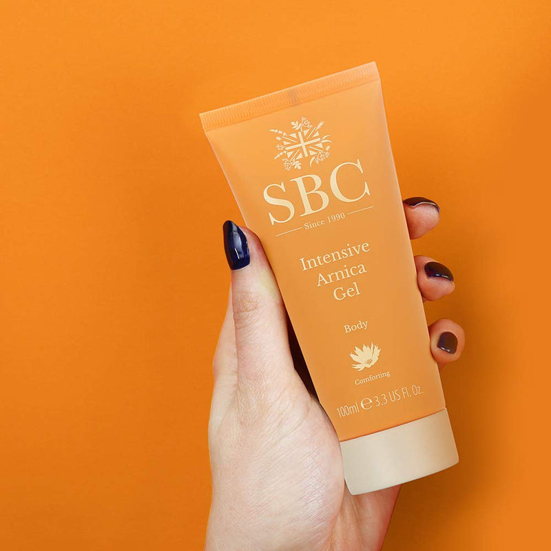 SBC Skincare Intensive Arnica Gel -100ml | Arnica Montana Gel | Deep Relief Gel for Muscle Tension | Warming Muscle Gel for Men and Women | Vegan Friendly Muscle Rub 100 ml (Pack of 1) - NewNest Australia