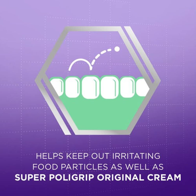 Super Poligrip Strips Size 40 Ct Poligrip Strong All Day Comfort Seal Denture Adhesive Strips - NewNest Australia