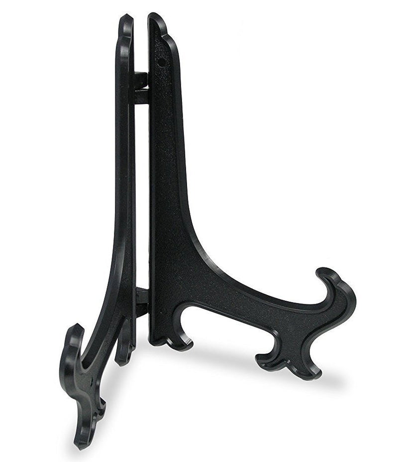 NewNest Australia - Fashionclubs 5" Black 10pcs/Set Plastic Easels Plate Display Stands Picture Frame Stand Holder 5" 