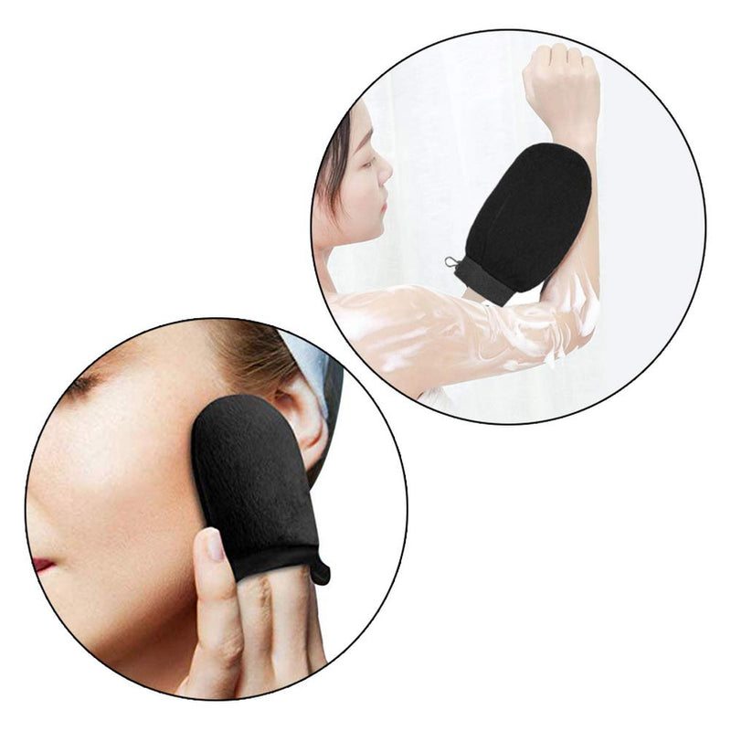 4 in 1 Tanning Lotion Applicator, Self Tanning Mitt Applicator to Back, Exfoliating Gloves Tanning Mitt Set for Lotion, Cream, Medicine - NewNest Australia