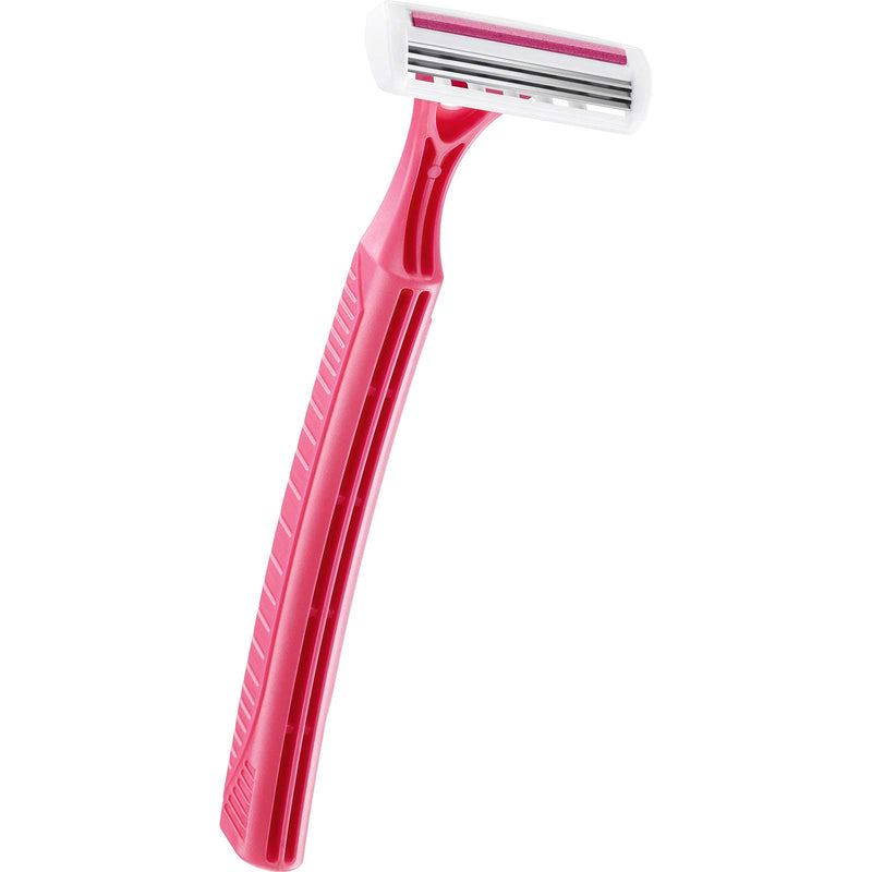 BIC Pure Lady razors for women, 16 disposable razors with 3 blades each, with vitamin E & shea butter for a gentle shave single - NewNest Australia